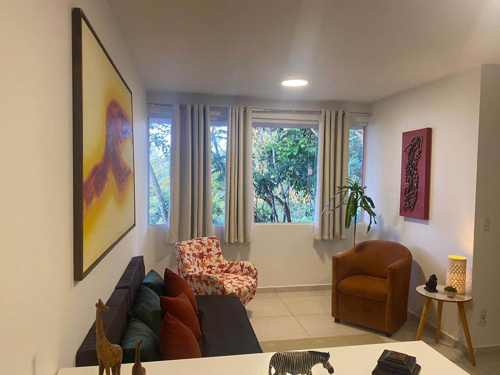 Flat Condominio Topo Da Montanha 508 Cha Grande ภายนอก รูปภาพ